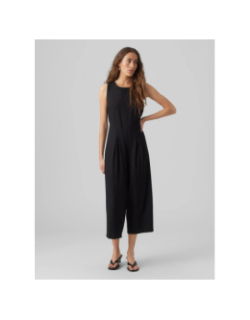 Combinaison pantalon en lin milo noir femme - Vero Moda