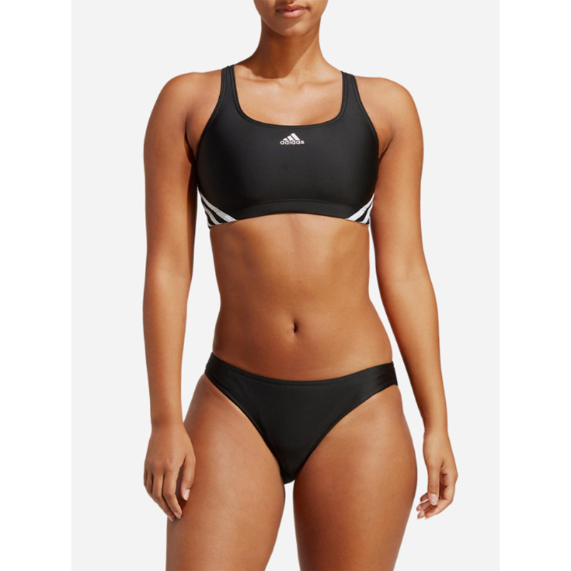 Maillot de bain natation 3s sporty noir femme - Adidas