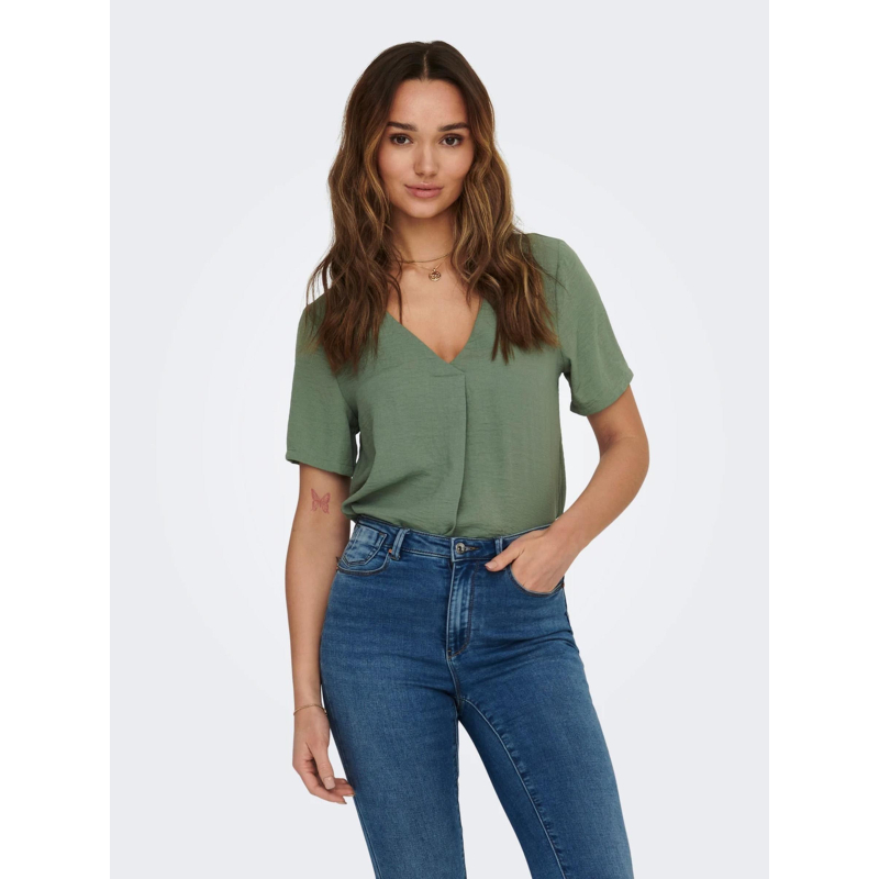 T-shirt ample divya kaki femme - Jacqueline De Yong