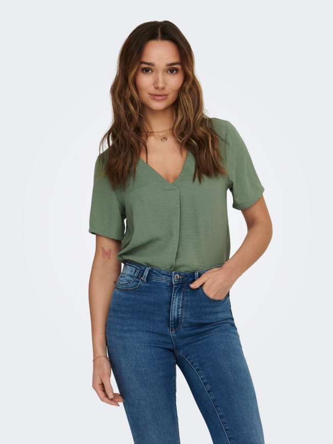 T-shirt ample divya kaki femme - Jacqueline De Yong