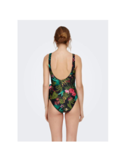 Maillot de bain 1 pièce à fleurs julie noeud femme - Only