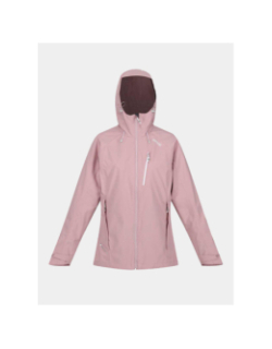 Veste imperméable de randonnée birchdale rose femme - Regatta