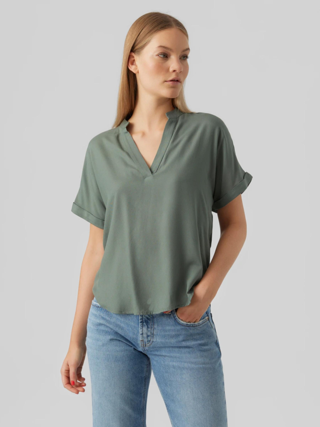 T-shirt beauty kaki femme - Vero Moda