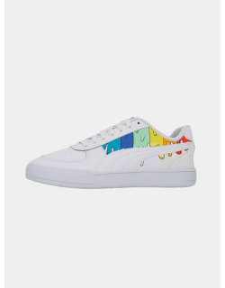 Baskets caven coulure arc-en-ciel blanc homme - Puma