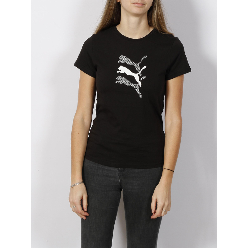 T-shirt grafs laser noir femme - Puma