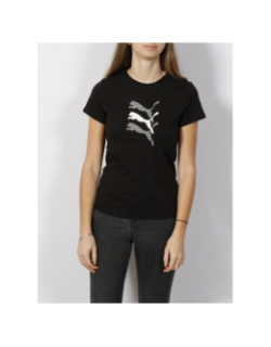 T-shirt grafs laser noir femme - Puma