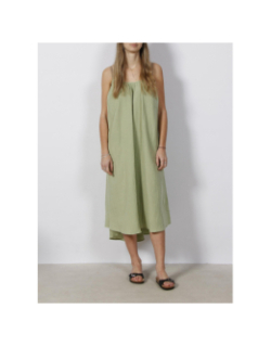 Robe midi natali vert pale femme - Vero Moda