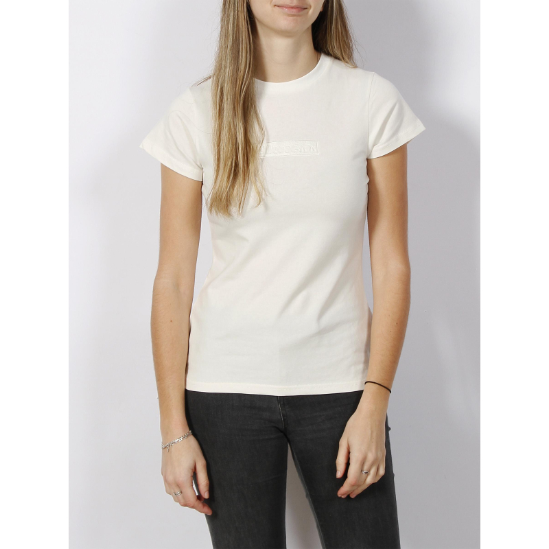 T-shirt crolo blanc écru femme - Ellesse