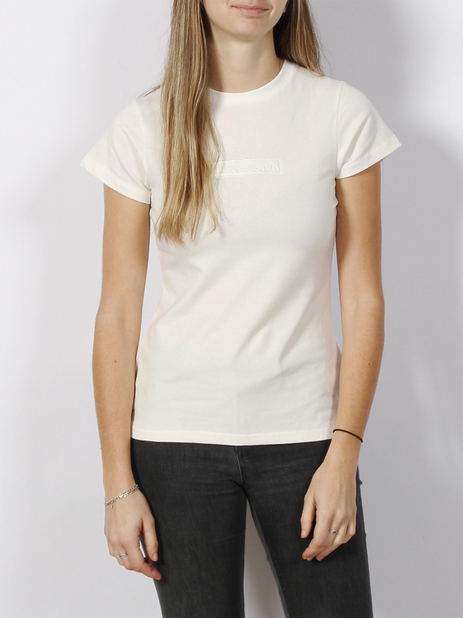 T-shirt crolo blanc écru femme - Ellesse