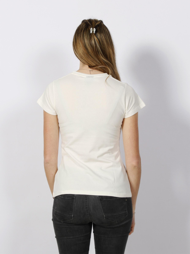 T-shirt crolo blanc écru femme - Ellesse