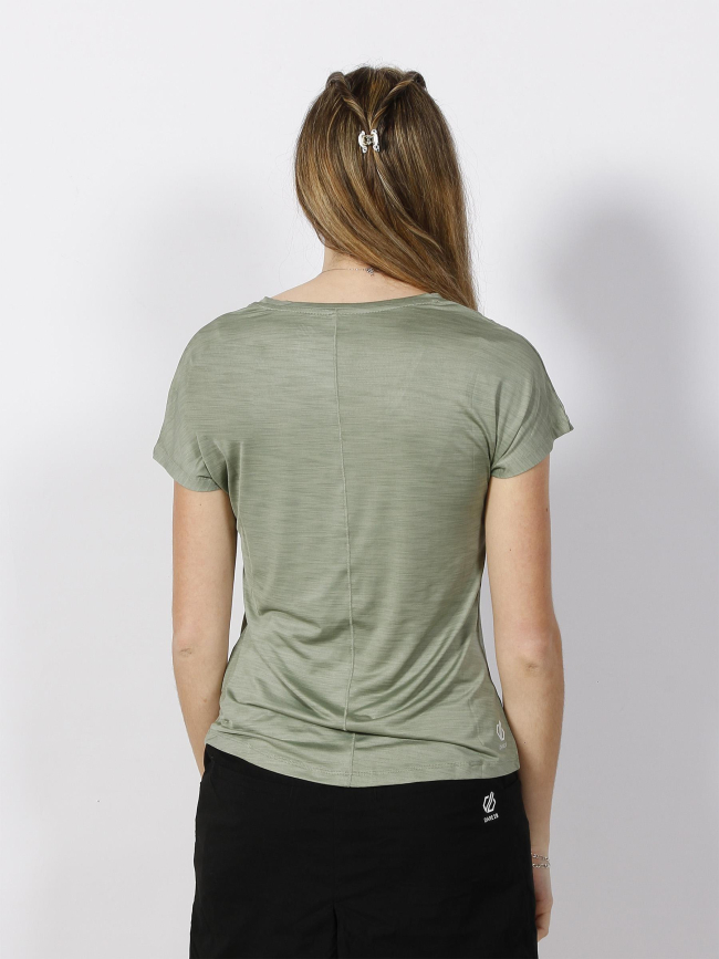 T-shirt de randonnée vigilant vert femme - Dare 2b