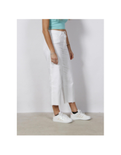 Jean large crop wild kathy blanc femme - Vero Moda