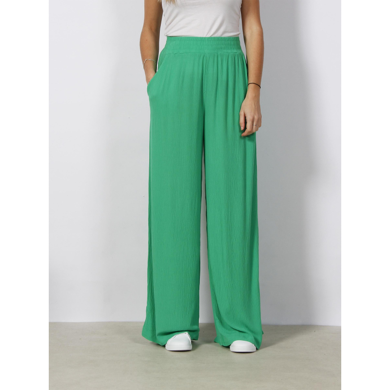 Pantalon palazzo large menny vert femme - Vero Moda