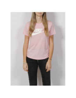 T-shirt sportswear essential icon futura rose femme - Nike