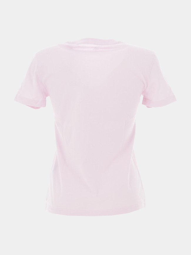 T-shirt linear logo rose femme - Adidas