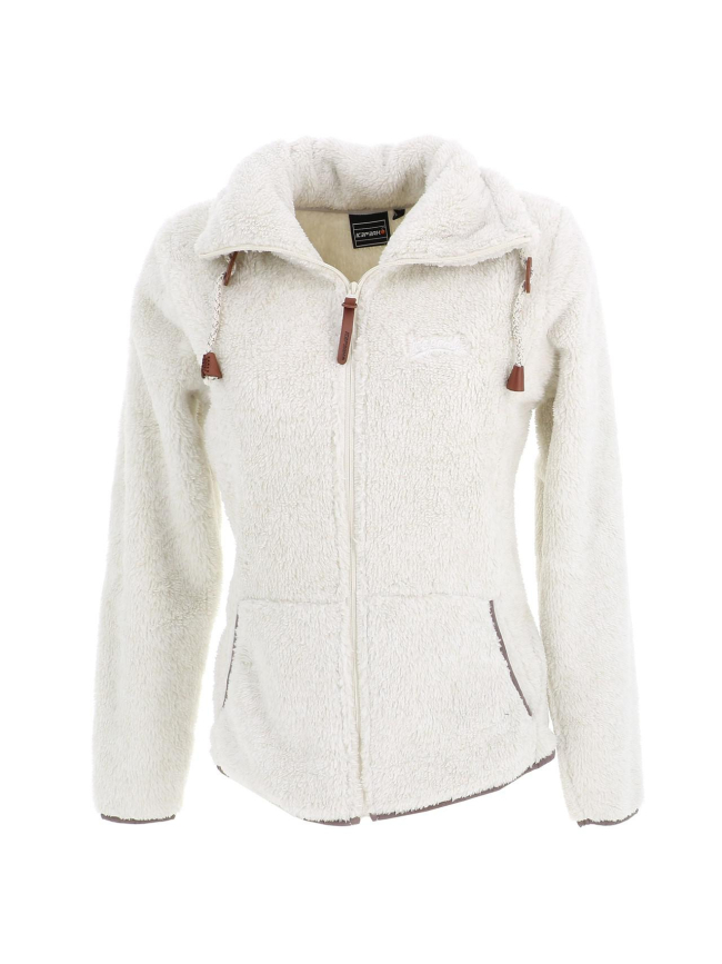 Veste polaire colony blanc femme - Icepeak