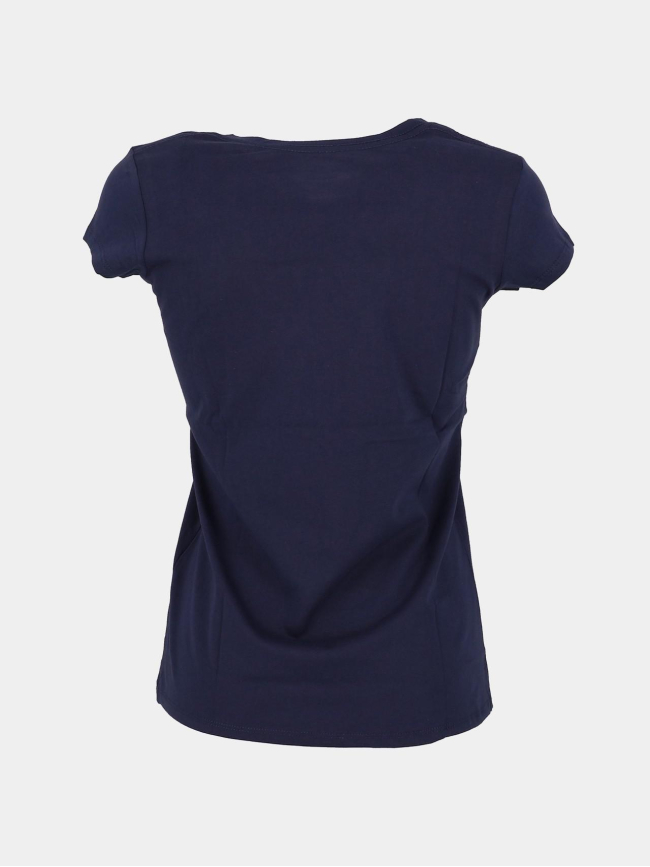 T-shirt batwing classique logo bleu marine rose fille - Levi's