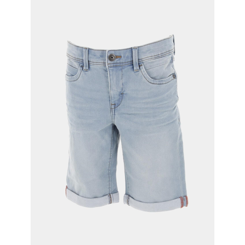 Short en jean slim silas bleu clair garçon - Name It