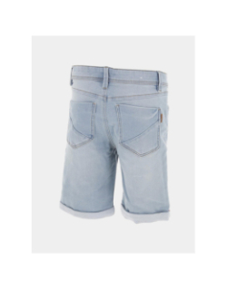 Short en jean slim silas bleu clair garçon - Name It