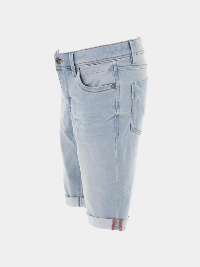 Short en jean slim silas bleu clair garçon - Name It