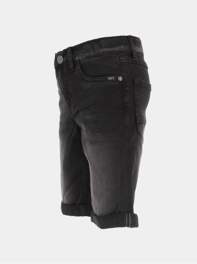 Short jean denim theo noir garçon - Name It