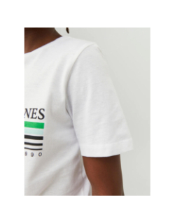 T-shirt cody summer blanc garçon - Jack & Jones