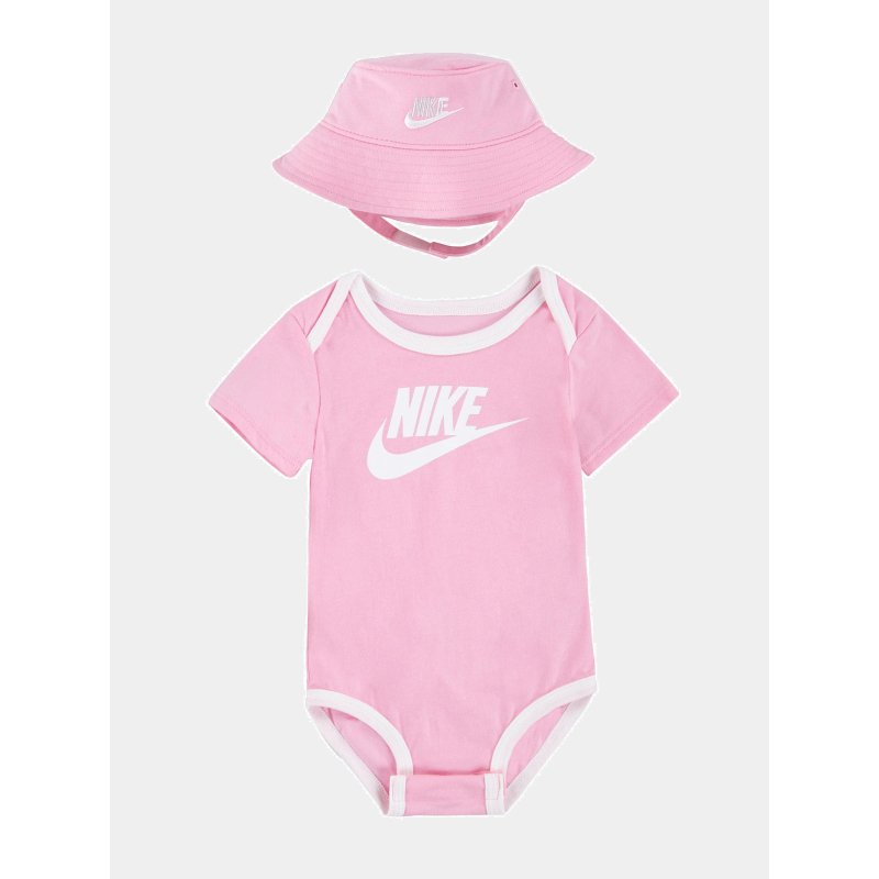 Ensemble body bob core logo rose bébé - Nike