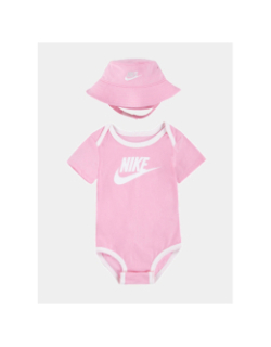 Ensemble body bob core logo rose bébé - Nike