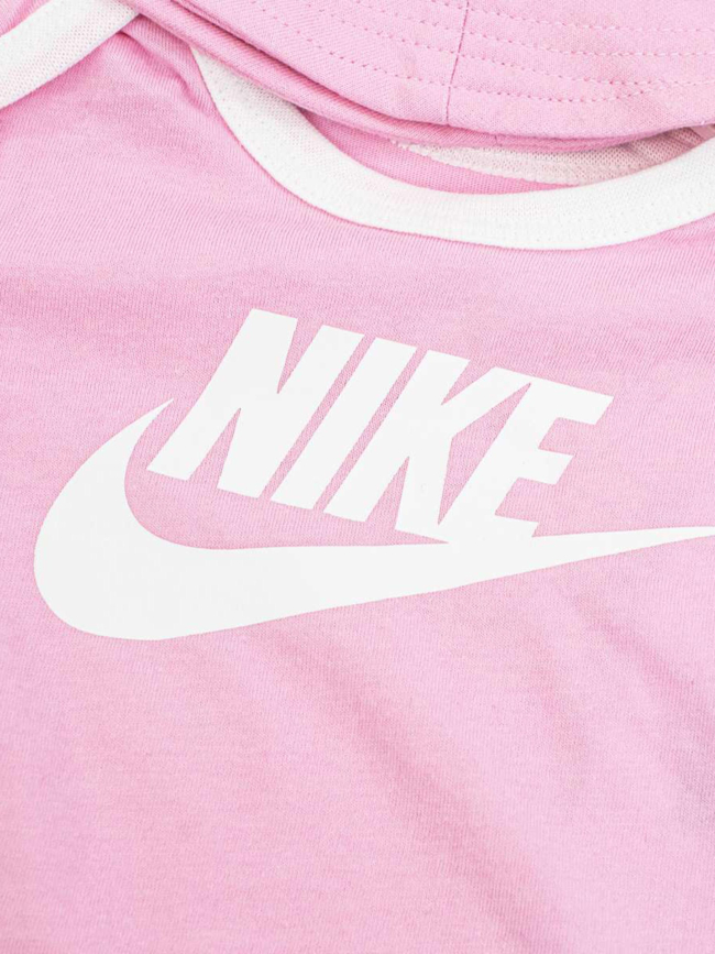 Ensemble body bob core logo rose bébé - Nike