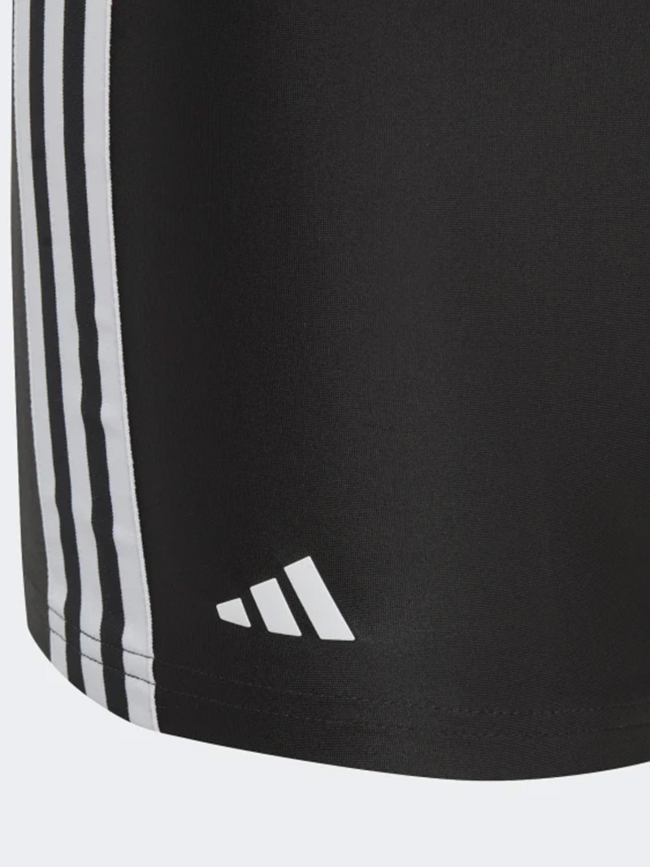 Maillot de bain natation boxer 3 stripes noir garçon - Adidas