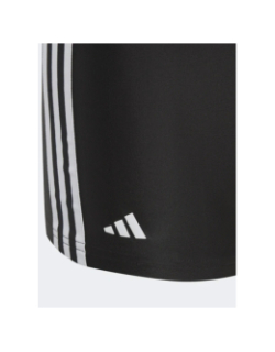 Maillot de bain natation boxer 3 stripes noir garçon - Adidas