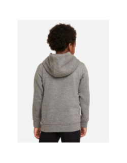 Sweat à capuche club hbr gris chiné enfant - Nike