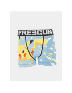 Boxer pokémon pikachu bleu jaune garçon - Freegun