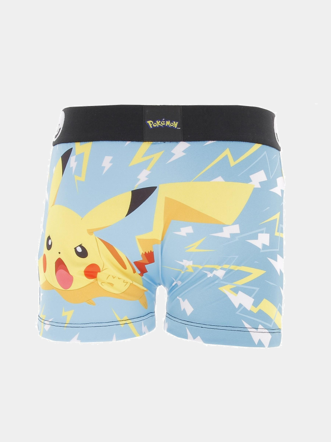 Boxer pokémon pikachu bleu jaune garçon - Freegun