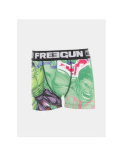 Boxer marvel hulk vert garçon - Freegun