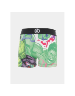 Boxer marvel hulk vert garçon - Freegun