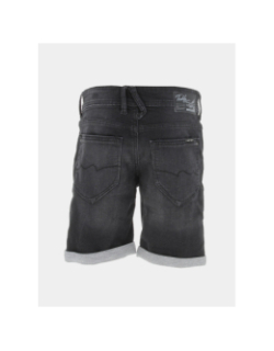 Short en jean scotty 3 noir garçon - Teddy Smith