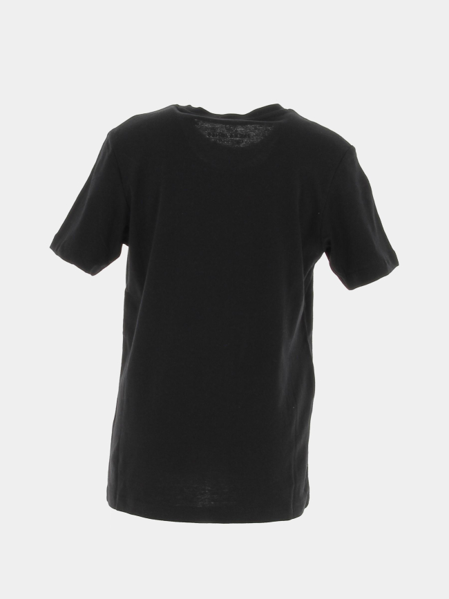 T-shirt wavy logo noir garçon - Jack & Jones