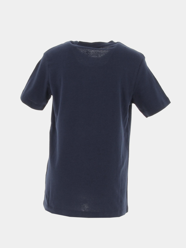 T-shirt wavy logo bleu marine garçon - Jack & Jones