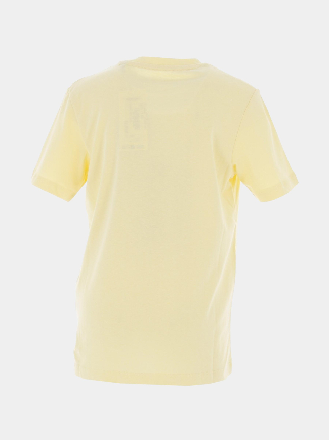 T-shirt wavy logo jaune garçon - Jack & Jones