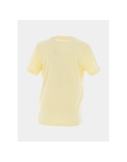 T-shirt wavy logo jaune garçon - Jack & Jones