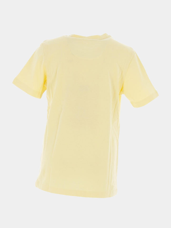 T-shirt booster jaune garçon - Jack & Jones