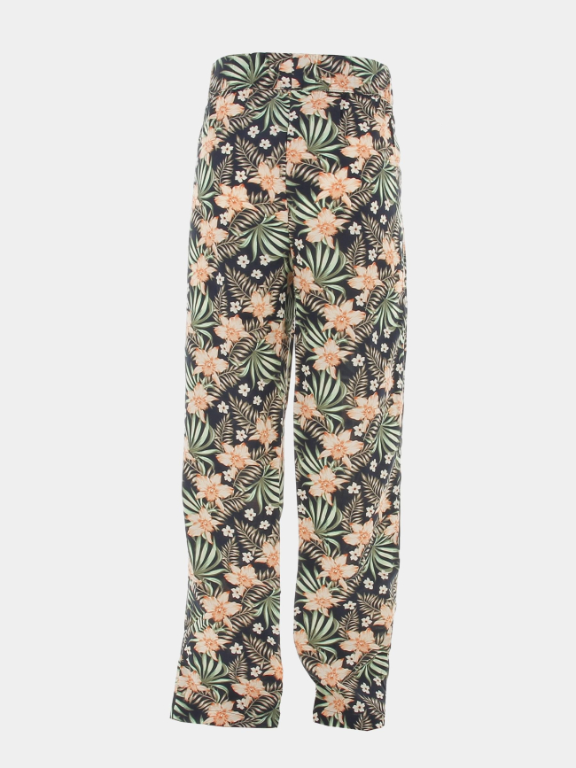 Pantalon fluide à fleurs vinaya noir fille - Name It