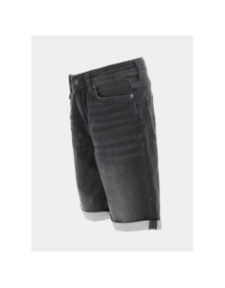 Short en jean decox denim noir garçon - Kaporal