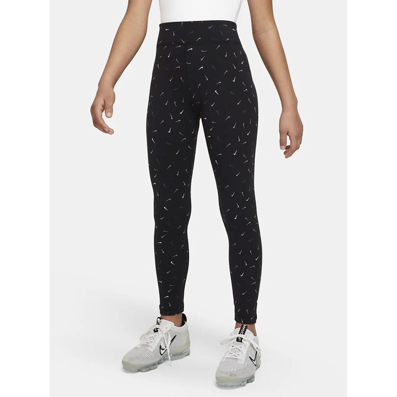 Legging sportswear essential logo noir fille - Nike