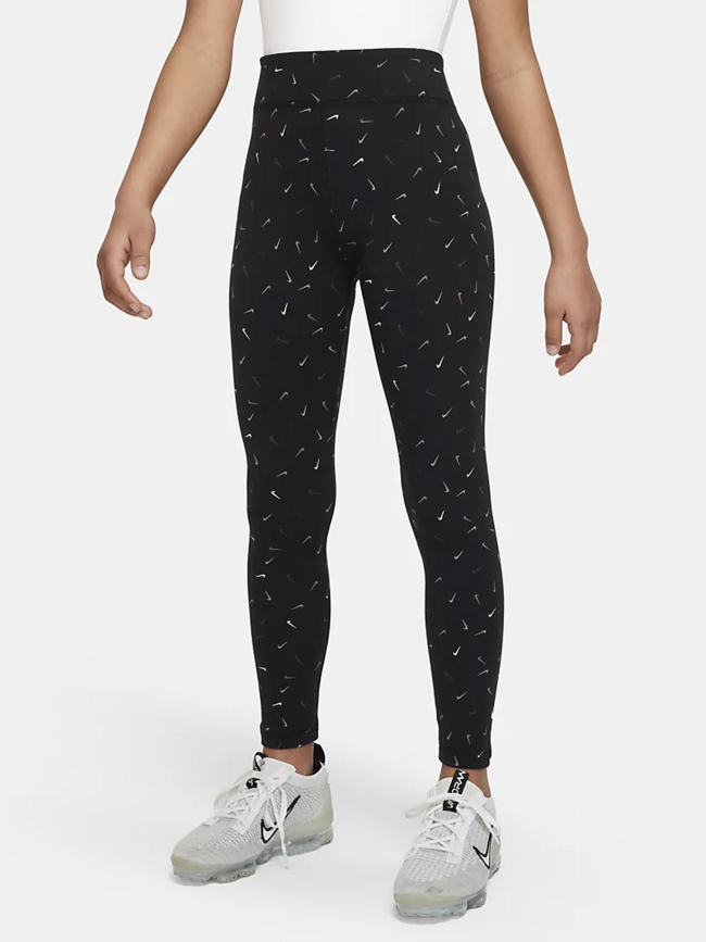 Legging sportswear essential logo noir fille - Nike