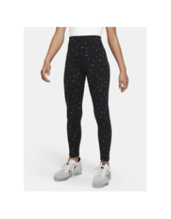 Legging sportswear essential logo noir fille - Nike