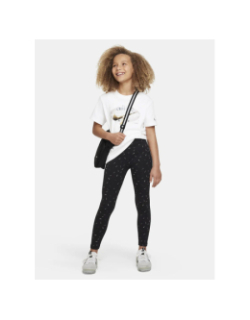 Legging sportswear essential logo noir fille - Nike