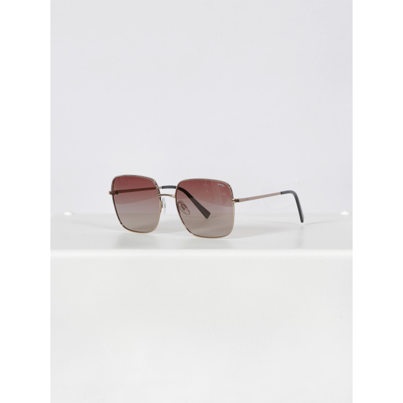 Lunettes de soleil carré cat.2 bronze doré femme - Invu