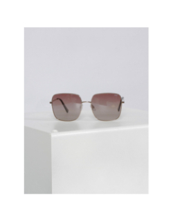 Lunettes de soleil carré cat.2 bronze doré femme - Invu